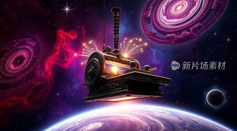 新片场素材宇宙中的神秘装置