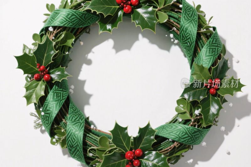 圣诞花环装饰