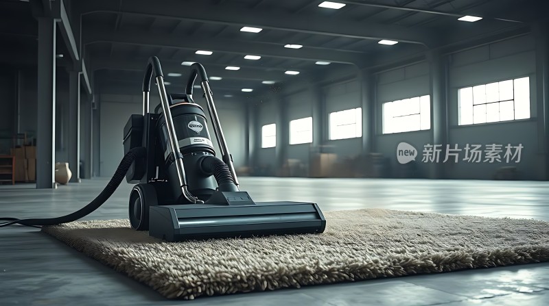 新片场素材 吸尘器清洁地毯