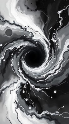 黑白漩涡星系 黑白漩涡星系