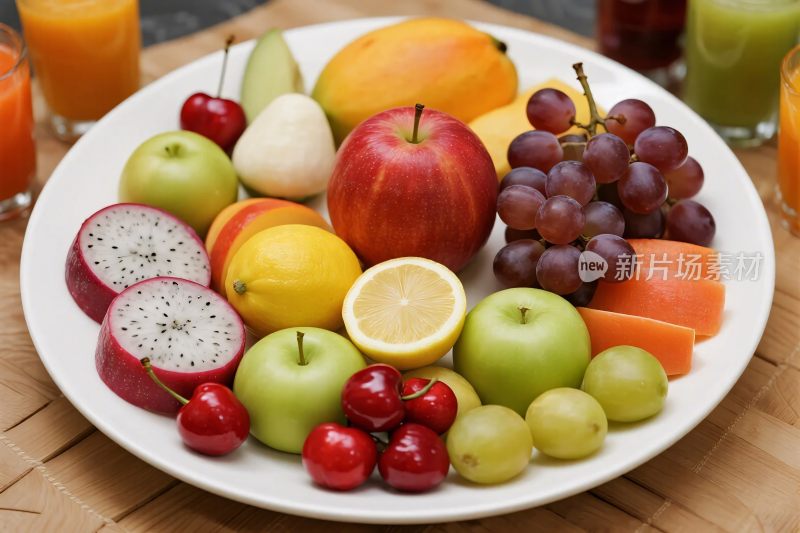 水果拼盘展示图