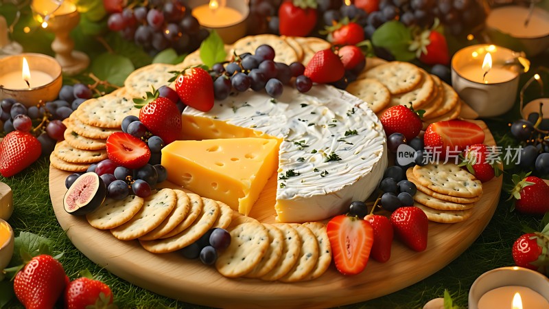 美味奶酪拼盘