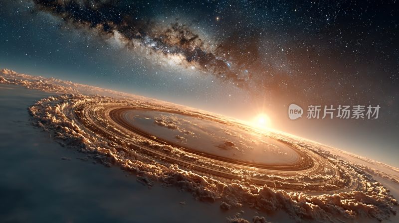 壮丽梦幻的宇宙景观画面