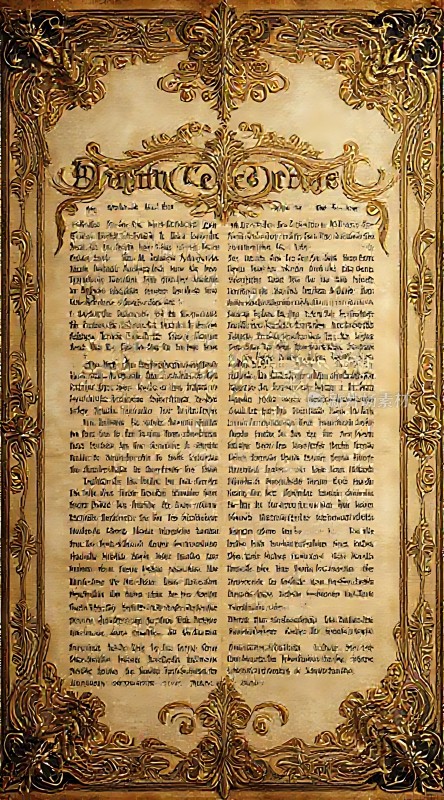 独立宣言古旧文献