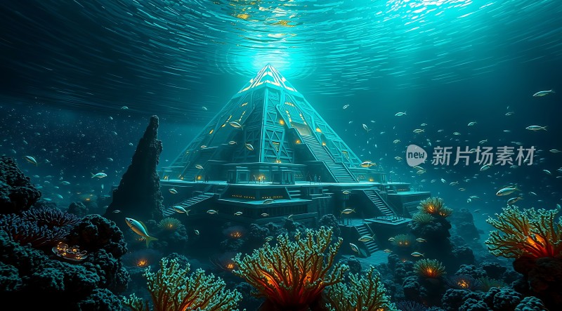水下金字塔秘境探秘