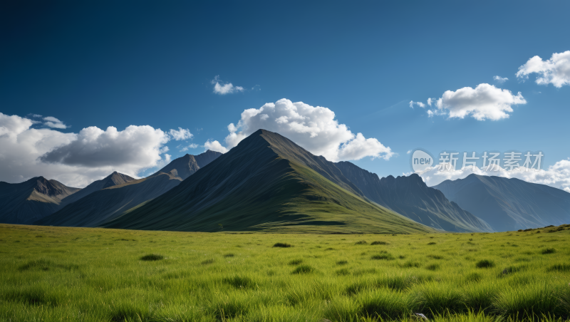 一片草地高清风景图片