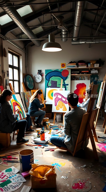 艺术创作灵感迸发