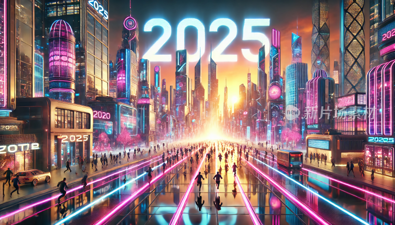 赛博朋克之夜奔向2025