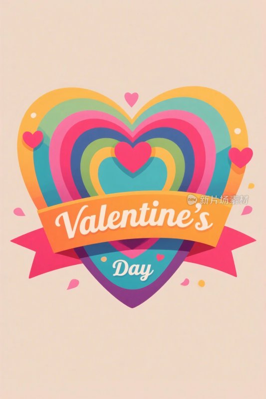 情人节爱心插画