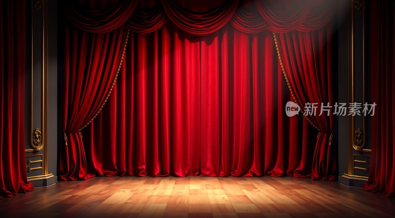 红幕舞台