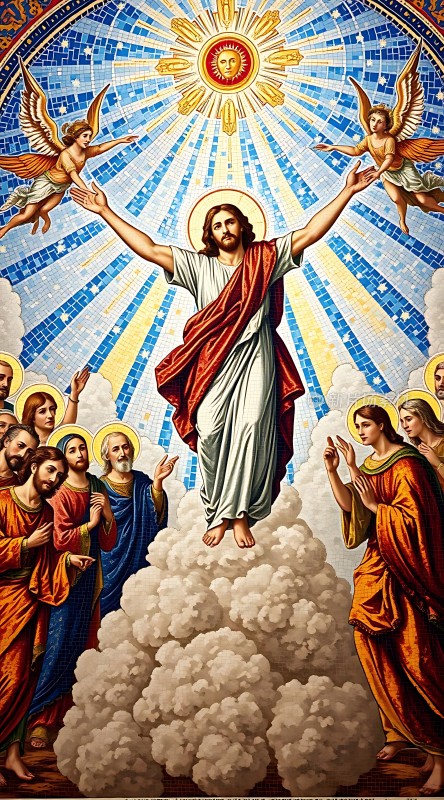 基督升天图