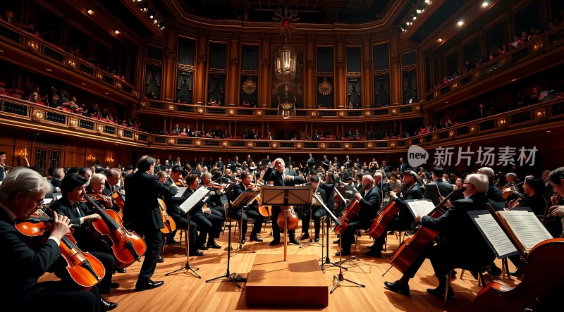 交响乐团现场演奏