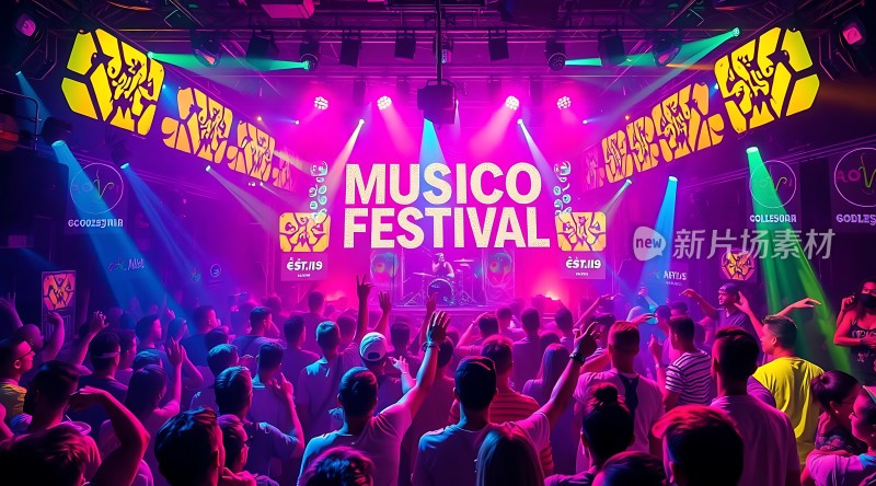 音乐节狂欢之夜