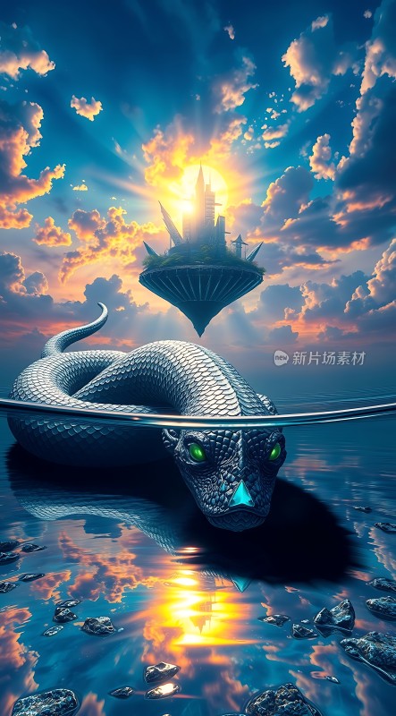 巨蛇与悬浮之城