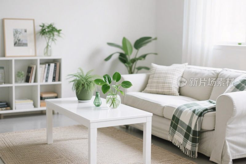 简约温馨客厅布置