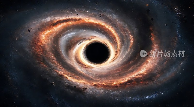黑洞漩涡宇宙奥秘的视觉盛宴