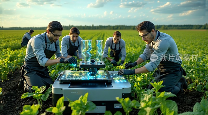 未来农业科技助力绿色种植
