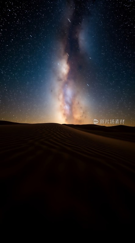 星空下的沙丘之旅