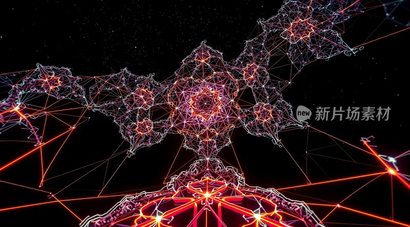 新片场素材未来科技网络世界