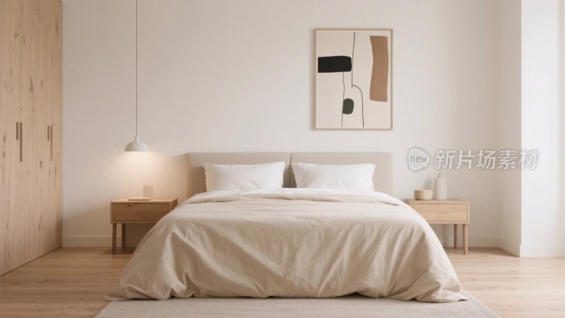 简约卧室场景