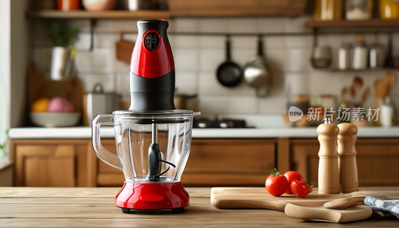 电动搅拌机特写