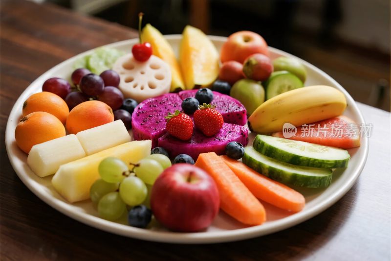 丰富水果拼盘