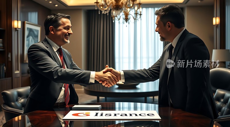商业合作握手言和