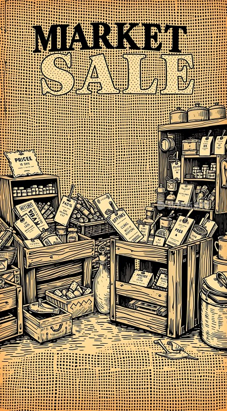 市场大甩卖
