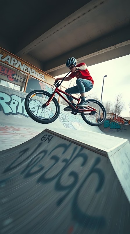 少年飞跃滑板场