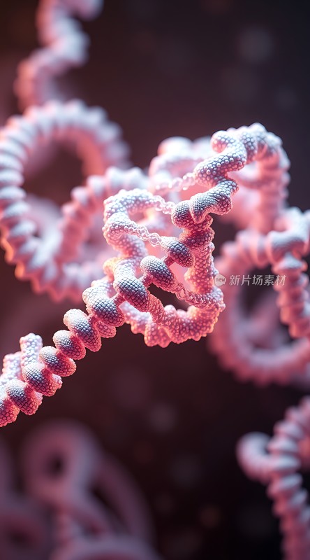 DNA螺旋结构之美