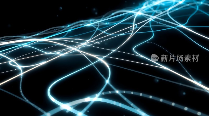 光束交织的未来世界