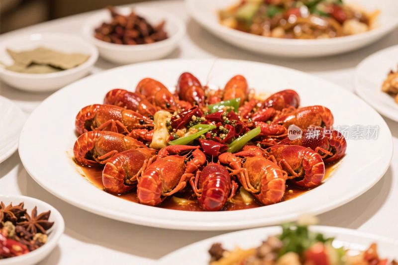 小龙虾美食展示图
