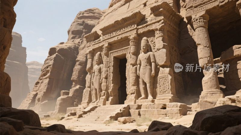 古遗迹建筑遗址