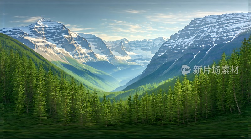 雪峰林海自然风光无限