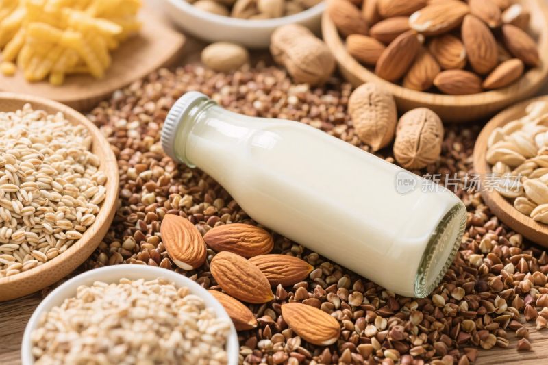 健康食品食材展示图