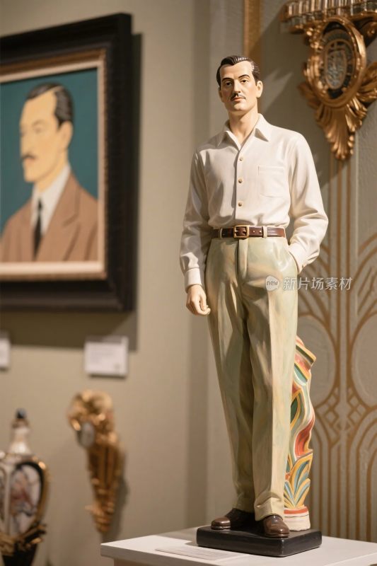 室内人偶摆件展示