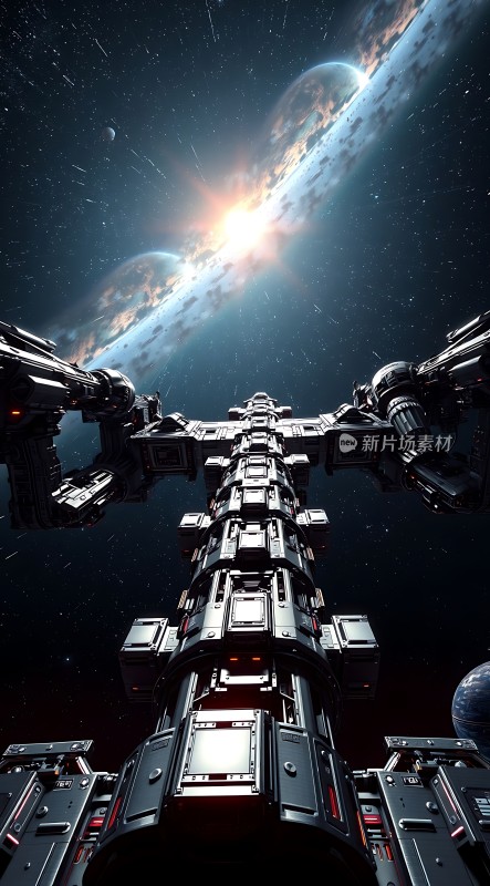 星际飞船探索未知宇宙