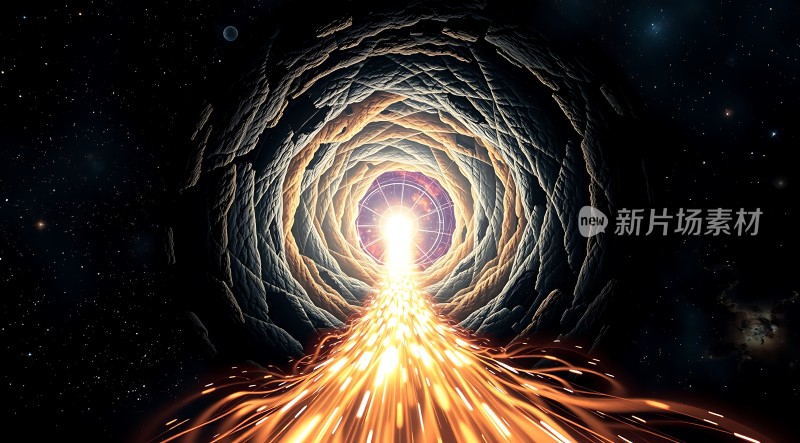 时空隧道穿越星际之旅