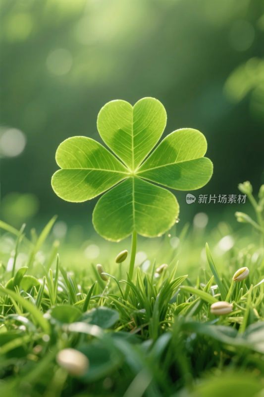 四叶草绿地自然景观
