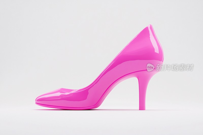 粉色高跟鞋时尚写真