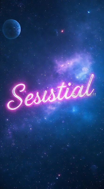 星河璀璨霓虹闪耀“Sesistial”