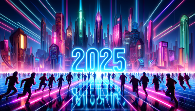 科技感都市奔向2025