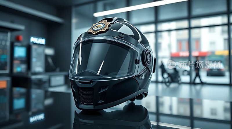 警用头盔现代与传统的融合
