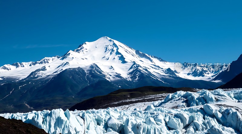 雪峰与冰川