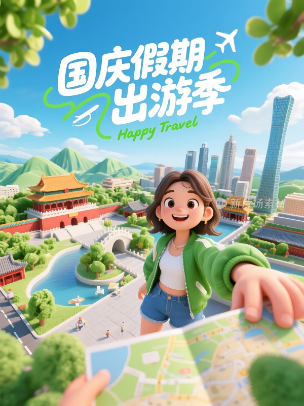 国庆假期出游季