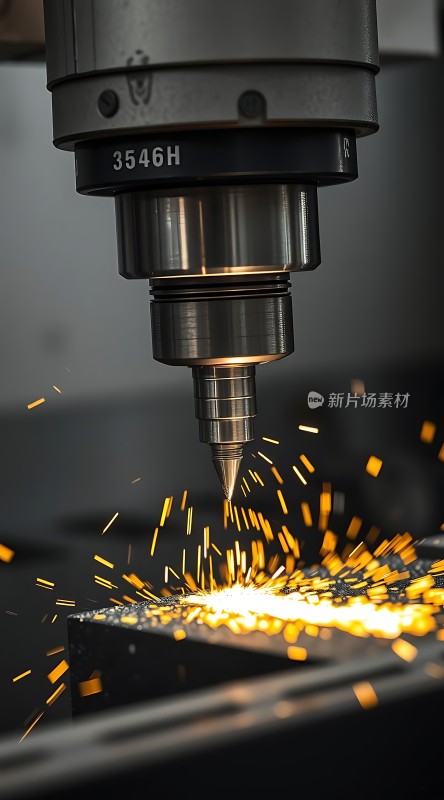 精密加工火花四溅