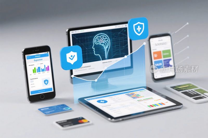 科技设备智能安全展示