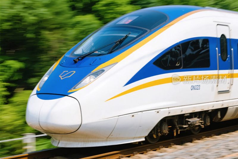 高速列车行驶图