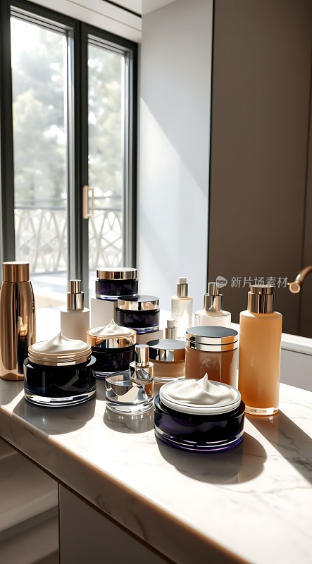 护肤宝库奢华瓶罐荟萃