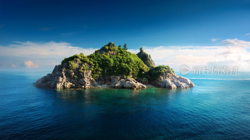 海岛 岛屿 海景 海面